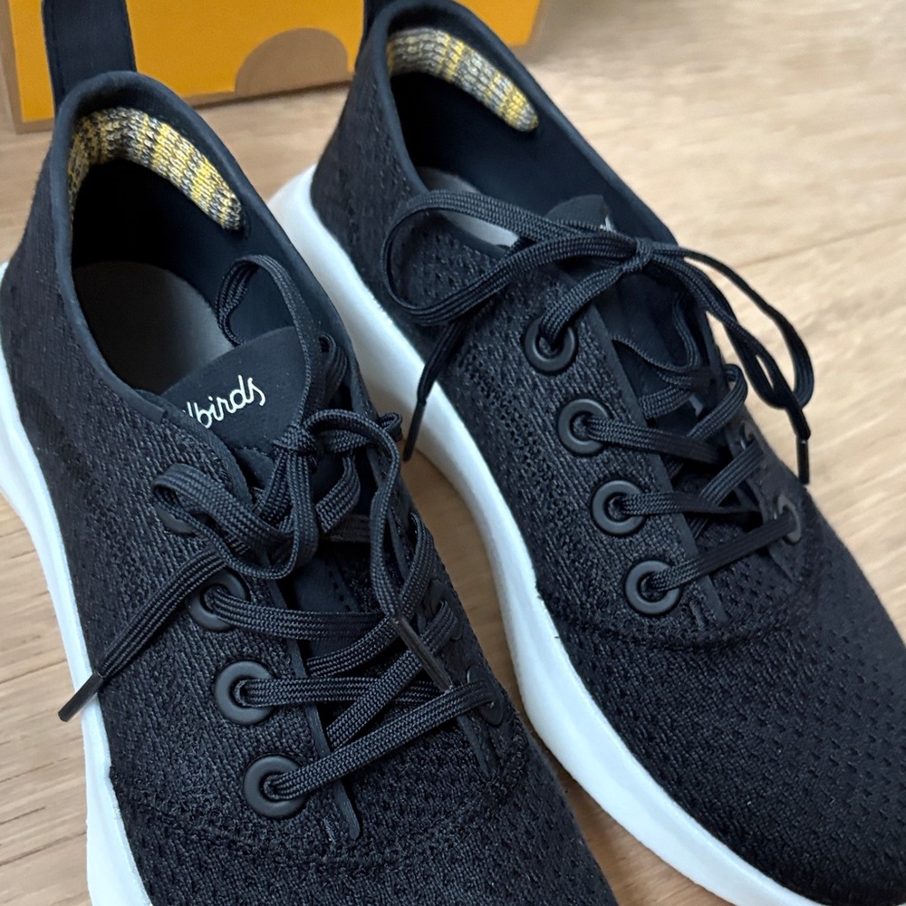 allbirds SuperLight Tree Runners - Natural Black/Dark Grey (Blizzard Sole) - Picture 6 of 8